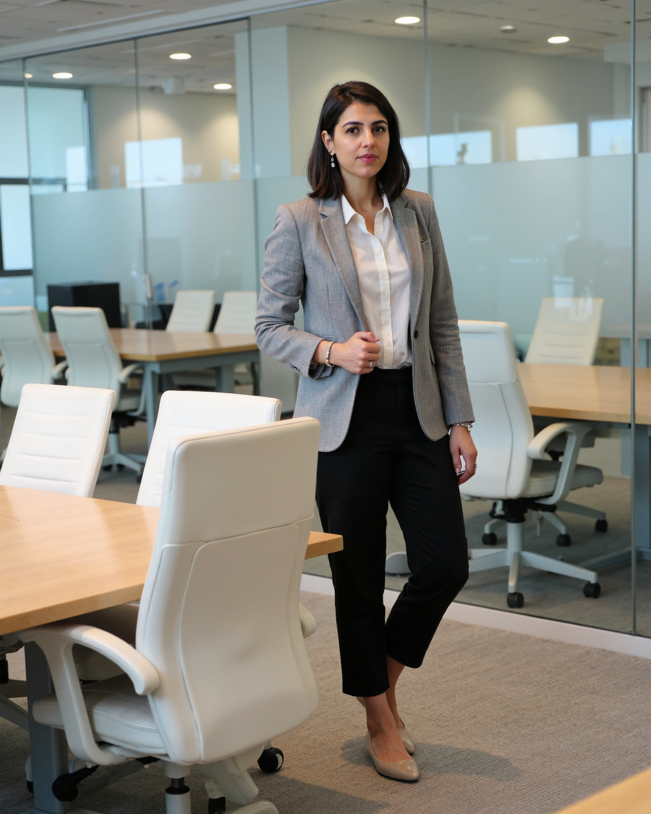 Template example Executive Portrait 2 (female)